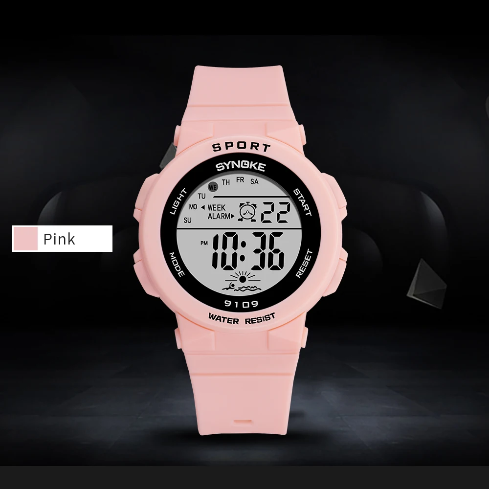PANARS 39 мм женские часы цифровые часы розовые, черные, белые, зеленые часы женские часы для мальчика