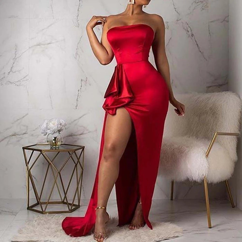 floor length bodycon evening dresses