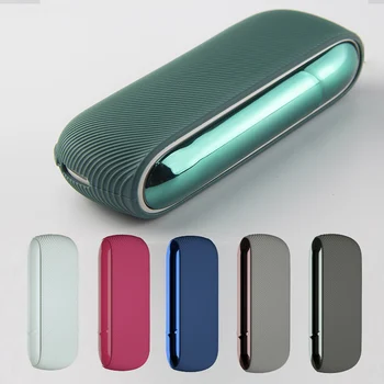 

Color silicone sleeve for iqos 3.0 duo e-cigarette Protective shell replaceable skin universal accessories Magnetic side cover
