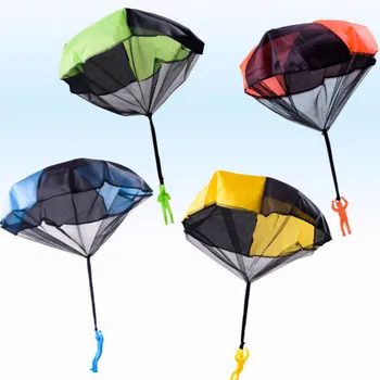 

2pcs Hand Throw Soldier Parachute Boy Outdoor Games Mini Toy for Gifts Sports Kids Parachute Indoor Educational Fun Soldier Toys