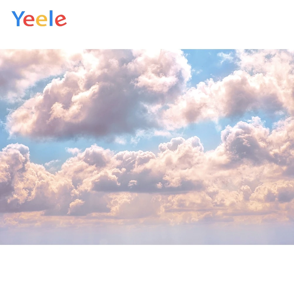 Yeele Landscape Photocall Clouds Sea Sunrise Sky Photography Backdrops Personalized Photographic Backgrounds For Photo Studio |