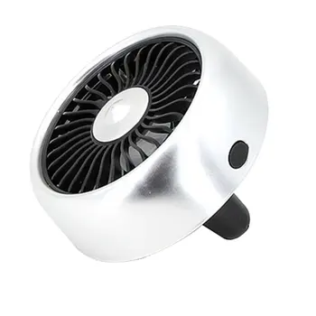 

Air Conditioner USB Car Electric Fan Car Air Outlet Center Console Wind Expansion USB Mini Fan With Colorful Breathing Light
