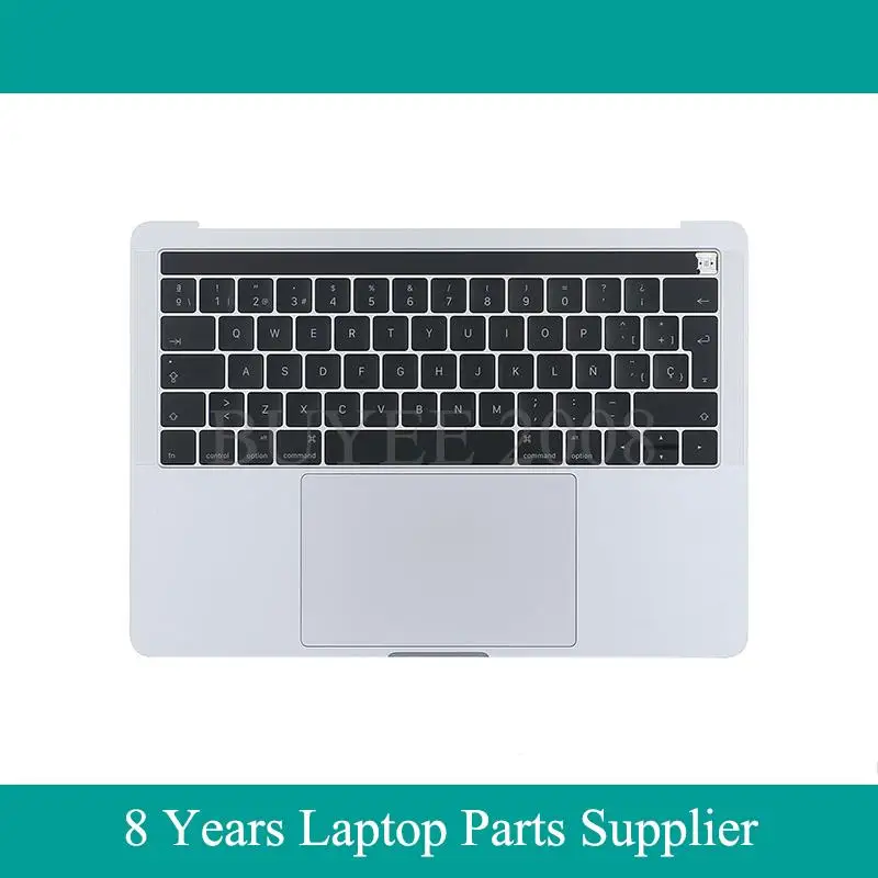 US $109.00 A1706 FR SP UK Layout For Macbook Pro A1706 Assembly Topcase French Swedish Spanish Keyboard Backlight Touchpad Touchbar Battery