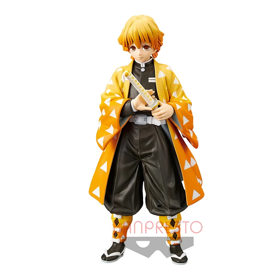 

Original BANPRESTO Demone Slayer Kimetsu in Yaiba Agatsuma Zenitsu PVC Action Figure Model Tanjirou Figure Royal Toys