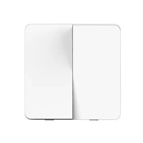 Double Button Смарт-переключатель Xiaomi Mijia, настенный переключатель, одиночный, двойной, открытый, двойной контроль, 2 режима, интеллектуальный светильник, переключатели - Цвет: Double Button