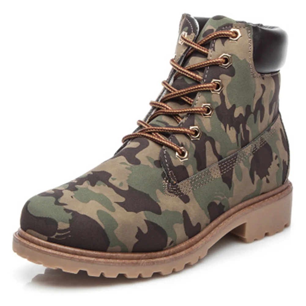 

Men Boots Casual Faux Suede Leather Spring Autumn and Winter Man Wear-resistant Martin Boots Shoes Ankle Boot Women Snow Shoes