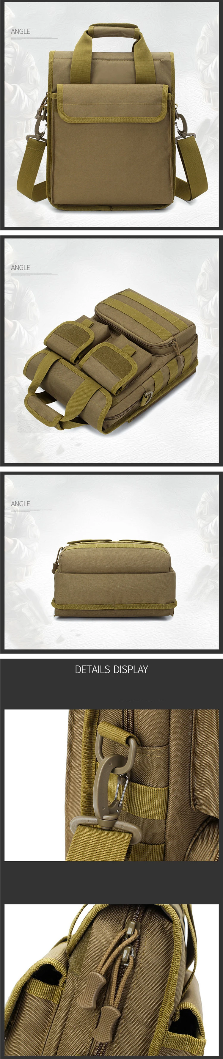 Новая военная тактическая сумка для активного отдыха, камуфляжная мужская сумка, походная сумка для альпинизма A4, сумка-мессенджер на плечо S670