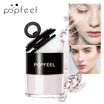 

POPFEEL Facial Makeup High Definition Powder Matte Face Powder Oil- Control Base Primer Lasting-Effect Concealer Makeup #3 color