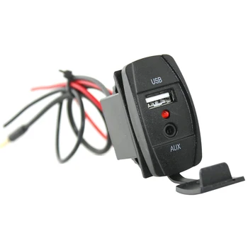 

12V Audio Accessories 3.5mm Audio Cable Vehicle AUX Module Fit for MCD RNS 510 RCD 200 210 300 310 500 510 Radio Stereo