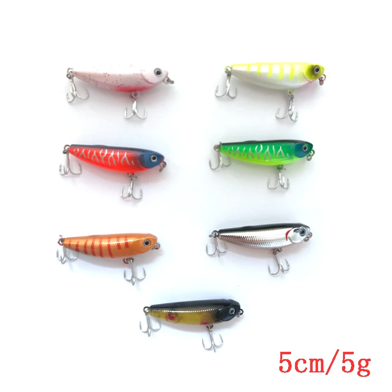 News Floating Water Dogs Hard Lures 5cm 5g Pencil Fishing Lure Baits