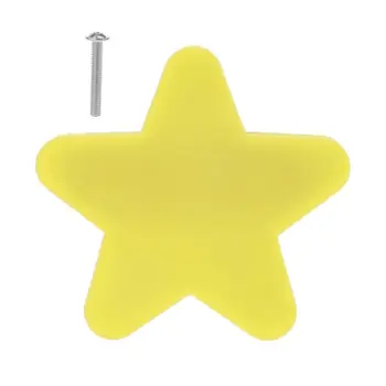 

2019 Children Anti-collision Handle Creative Door Wardrobe Drawer Furniture Handles Cartoon Star Moon Cloud Shape
