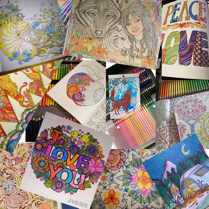 Brutfuner 48/120/160/180/260 Professional Oil Color Pencil Soft Wood Colors Pencil Watercolor Drawing Pencil School Art Supplies - Image 6