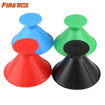 

Round Car Windshield Snow Remover Portable Cone Shaped Magical Car Window ICES Snow Remover Scraper Tool Ice Scrapers