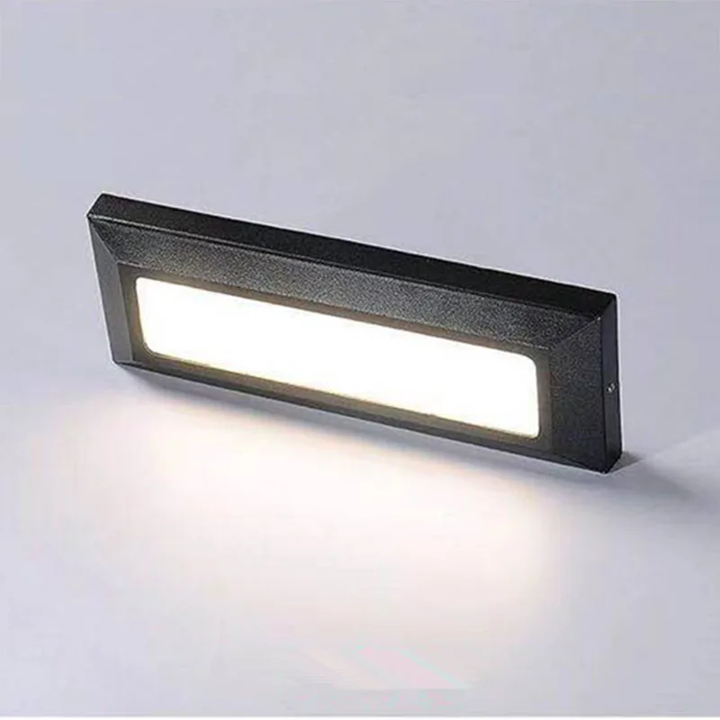 Luce Per Scale A Led A Montaggio Superficiale Luce Per Piedi Lampada Da Parete Impermeabile Applique Da Giardino Per Interni Ed Esterni Ip65