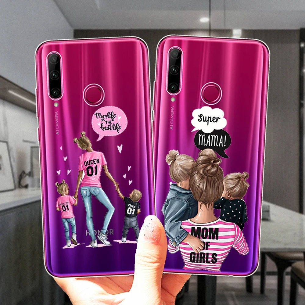 Чехол-накладка для Huawei Honor 30 10i 20i 9 9X 8X Mate 10 20 Lite Pro силиконовый | Мобильные телефоны