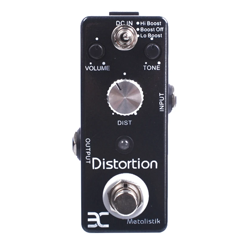 EX Pedal metalistick TC-11 искажения металла 3 режима работы: Lo Boost/BOOst Off/Hi Boost+ Бесплатный разъем