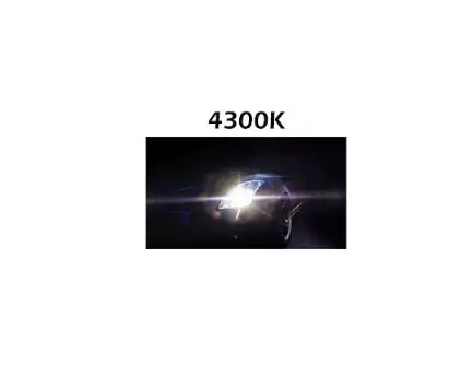 Hillpow F2 зэс светодиодный H4 H7 H8 H9 H11 8000LM 3000K 4300K 6500K автомобиля светодиодный головной светильник s 9005 HB3 9006 HB4 Canbus туман светильник лампы - Испускаемый цвет: 4300K