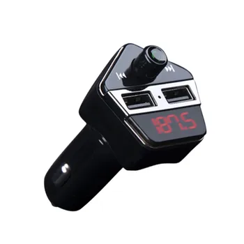 

Hot 5V 2.4A FM Transmitter MP3 Player Wireless Handsfree BT Car Kit with GPS Positioning System