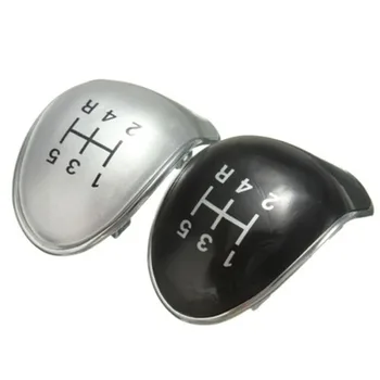 

5 speed/6 speed Gear Knob Silver Cap Cover Replacment Insert Fits For Ford For Fiesta Focus CMax durable