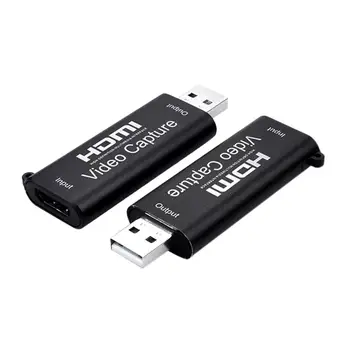 

Capture Card HDMI Video Capture Cards HDMI To USB 2.0 Audio Video Capture Cards For Gaming Live Streaming