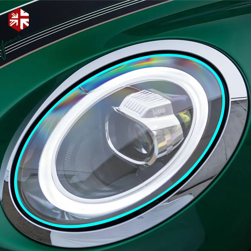 2 Pcs Car Headlight Protective Film Self Healing Invisible TPU Sticker For MINI Cooper F55 F56 JCW Clubman F54 Accessories