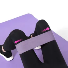 Эластичная Нескользящая эластичная лента для йоги, упражнений, пилатеса, йоги, растягивающийся эластичный ремешок для фитнеса THJ99