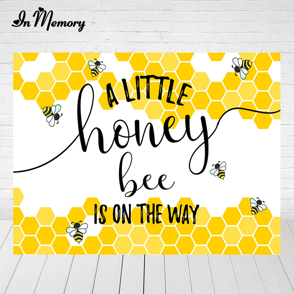 InMemory фон для фотосъемки с изображением майи пчелы Желтые Подсолнухи день