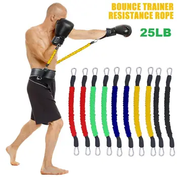 

2pcs 25LB Pull Rope Strength Training Resistance Bands Boxing Running Jumping Bouncing Gym Workout Equipment Stretching Belt