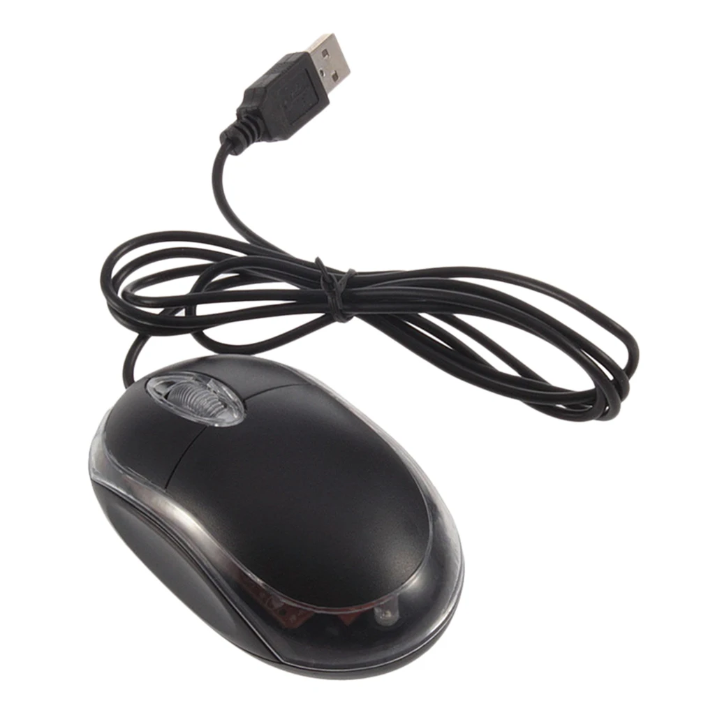 Портативная мини USB Проводная офисная домашняя Рабочая мышь Мыши для ПК