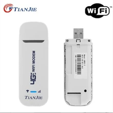 TIANJIE – routeur USB 4G WIFI CAT4 150M, Qualcomm, Dongle de Modem, déverrouillage de voiture Portable, Hotspot Wi Fi Mobile avec emplacement pour carte Sim