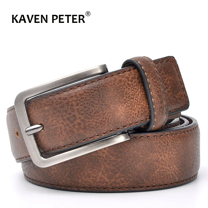 

Accessories For Men Gents Leather Belt Trouser Waistband Stylish Casual Belts Men With Black Grey Dark Brown And Brown Color