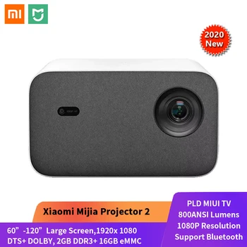 

2020 Latest Xiaomi Mijia Projector 2 Laser 60"-120" 1080p Full HD Resolution MIUI TV Linkage loT Office Movie Support Bluetooth