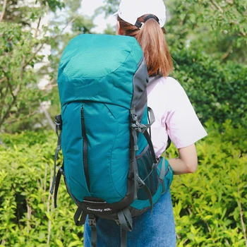 

New 50L Outdoor Backpack Camping Climbing Bag Waterproof Mountaineering Hiking Backpacks Molle Sport Bag Climbing Rucksack