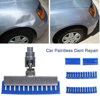 

6pc Slide Hammer Tool Puller Labels Lifter Car Paintless Dent Removal Repair