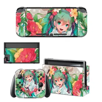 

Hatsune Miku Nintendo Switch Skin Sticker NintendoSwitch stickers skins for Nintend Switch Console and Joy-Con Controller Vinyl