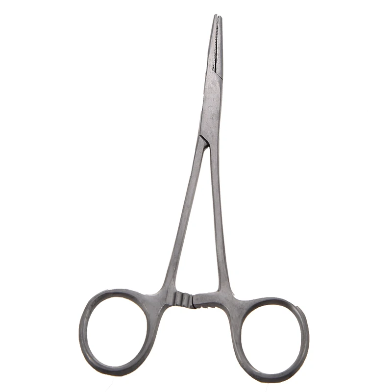 

New 5" Fishing Stainless Steel Straight Hemostat Forceps Locking Clamps Can be used for threading a shaft through a tiny gap