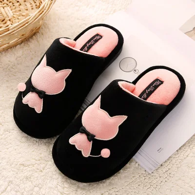 

zhen zhou shoes 2019 women&men home slippers indoor winter warm cotton slippers female cartoon indoor home cute female slippers