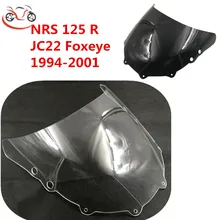 NSR125 R JC22 Foxeye Front Windshield 1994   2002 Motorcycle Accessories for Honda Windscreen Wind Deflectors Sun Visor 94 02