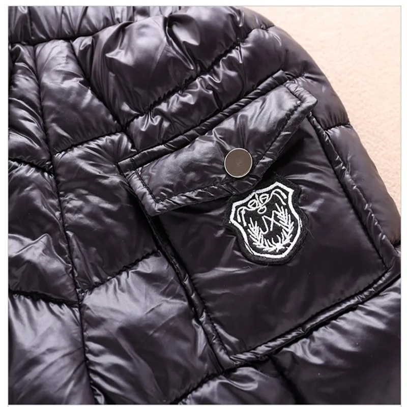Winter Children Down Cotton Clothing Boys Pants Girls Leggings Kids Warm Down Trousers Windproof Waterproof Snow Pants For Kids
