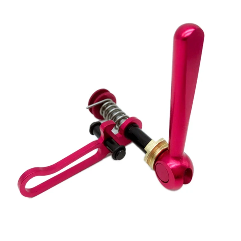 

Bicycle Seatpost Clamp for Brompton Folding Bike Seatpost Clamp with Clamp Hook Bike Part Red