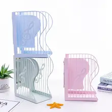 Note Metal Retractable Bookends Support Stand Holder Shelf Bookrack Organizer