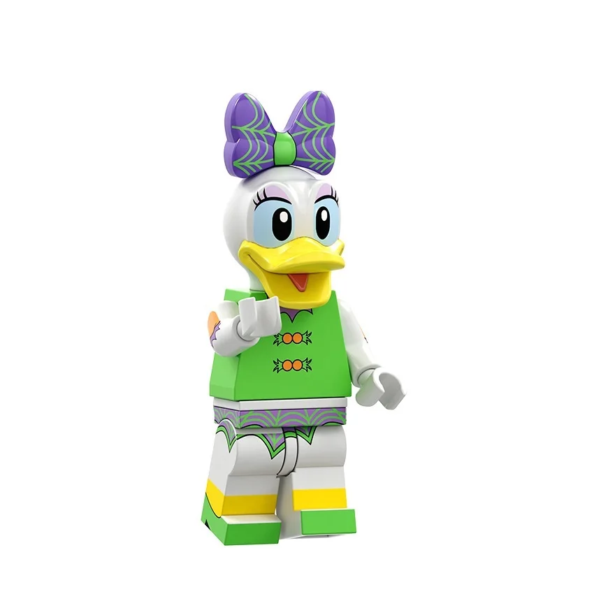 20 шт./лот Legoed мультфильм Минифигурка микки утка Минни Маус Дональд Плеймобил