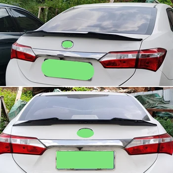 

Use For Toyota Corolla Spoiler 2014 15 16 17 18 Year Glossy Real Carbon Fibre Rear Wing Spoiler Psm Style Accessories Body Kit