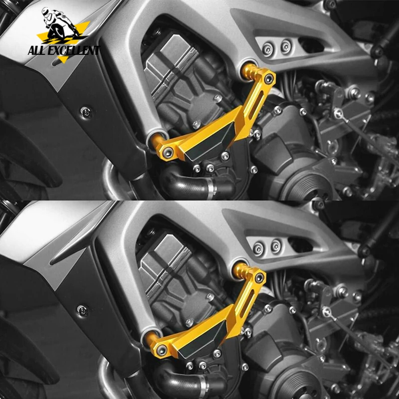 

Motorcycle Crash Protector CNC Engine Cover Frame Sliders FZ 07 2014 2015 2016 2017 2018 For YAMAHA MT-07 FZ-07 FZ07 MT07 MT 07