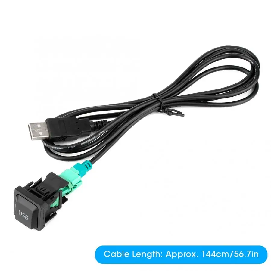56.7in Авто Аудио USB кабель адаптер CD проигрыватель система разъем подходит для стандартного дизайна обеспечивает качество звука