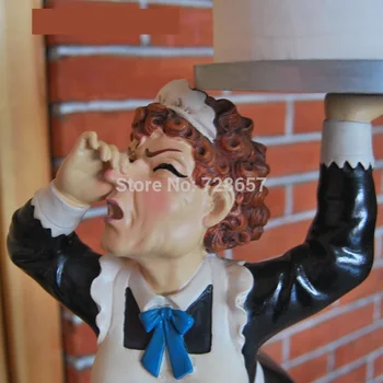

Servant Sculpture Toilet Paper Dispenser Decor Craft Embellishment Accessories Supplies Creative Resin People Europe about 1.4kg