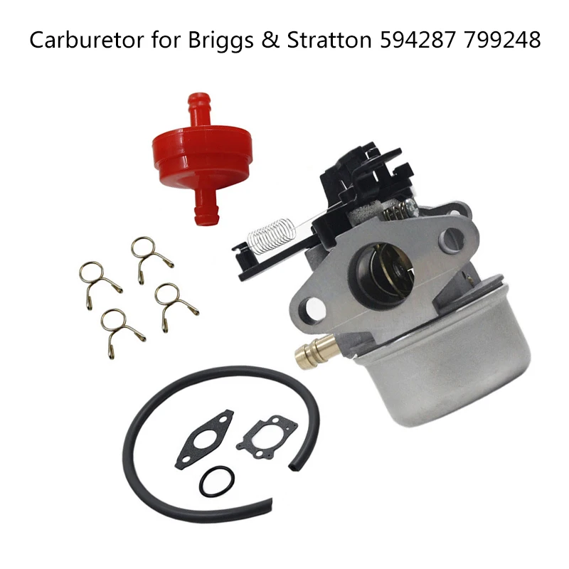 Детали Мойки под давлением Карбюратор ДЛЯ Briggs& Stratton 594287 799248 газонокосилка