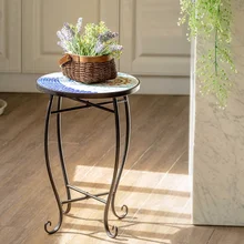 Giantex – support de plantes d'intérieur et d'extérieur, en acier, pour jardin, océan, meubles de maison, OP3552