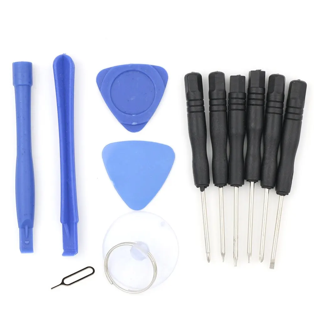 12 In 1 Cell Phones Opening Pry Mobile Phone Repair Tool Kit Screwdriver Set For Phone Accessory 12pcs