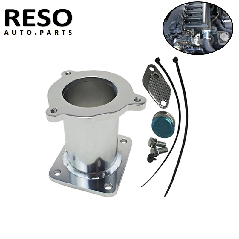 Aluminum Egr Removal Blanking Bypass Delete Kit For Bmw 5 Series E60